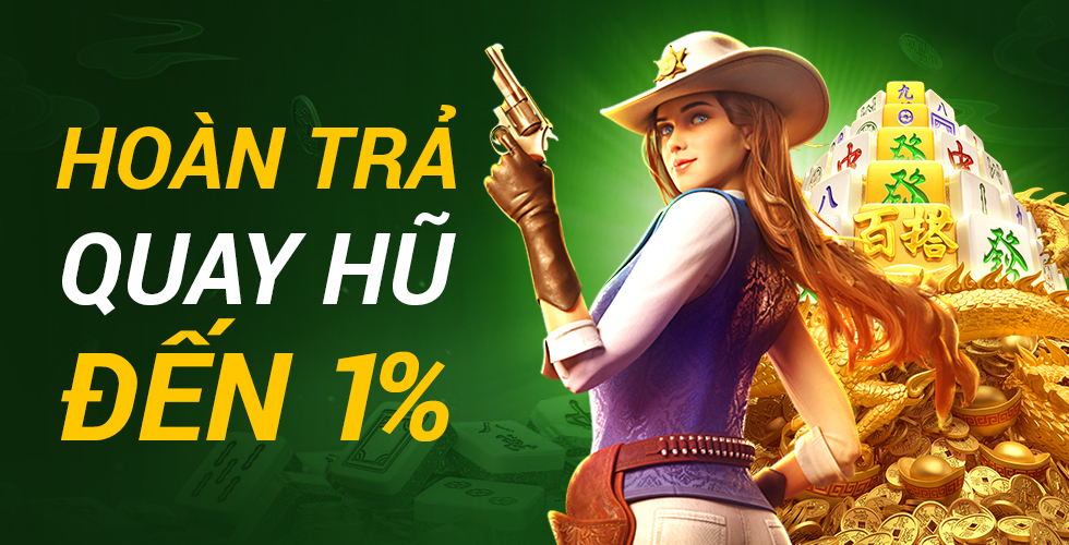 Hoàn trả quay hũ 1% hằng tuần tại UG88