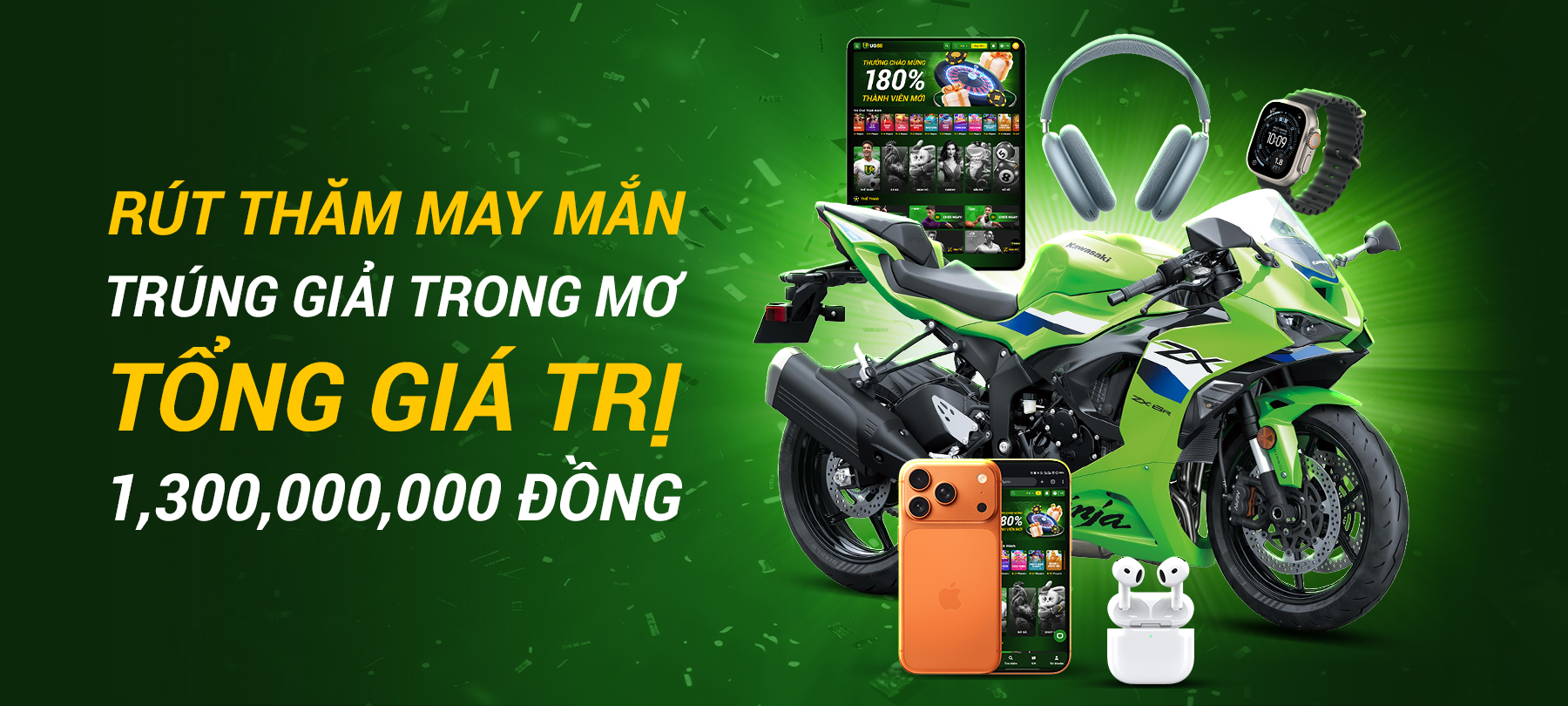 rút thăm may mắn UG88 mobile